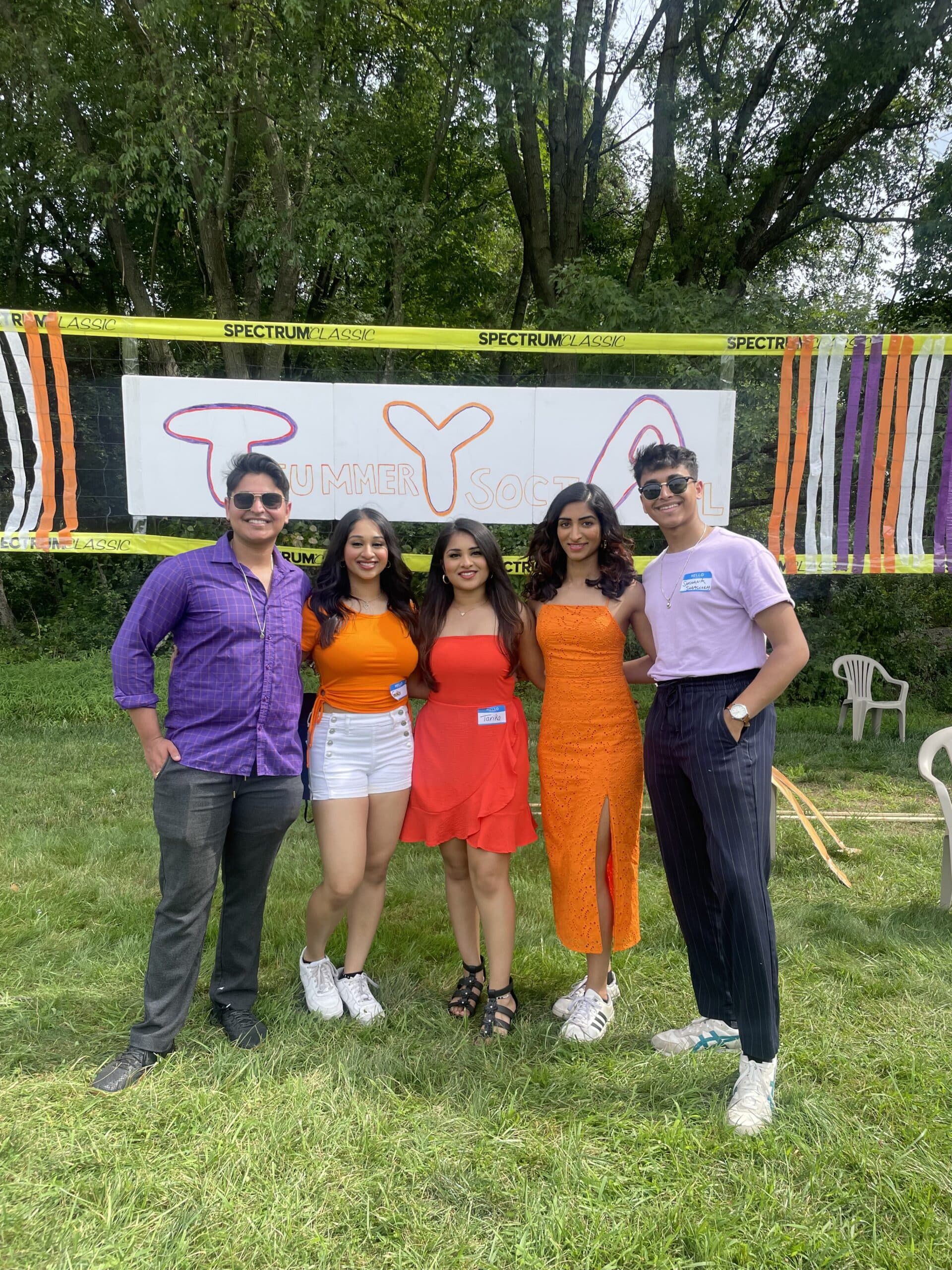 TYA community gathering at Summer Sundown Mixer